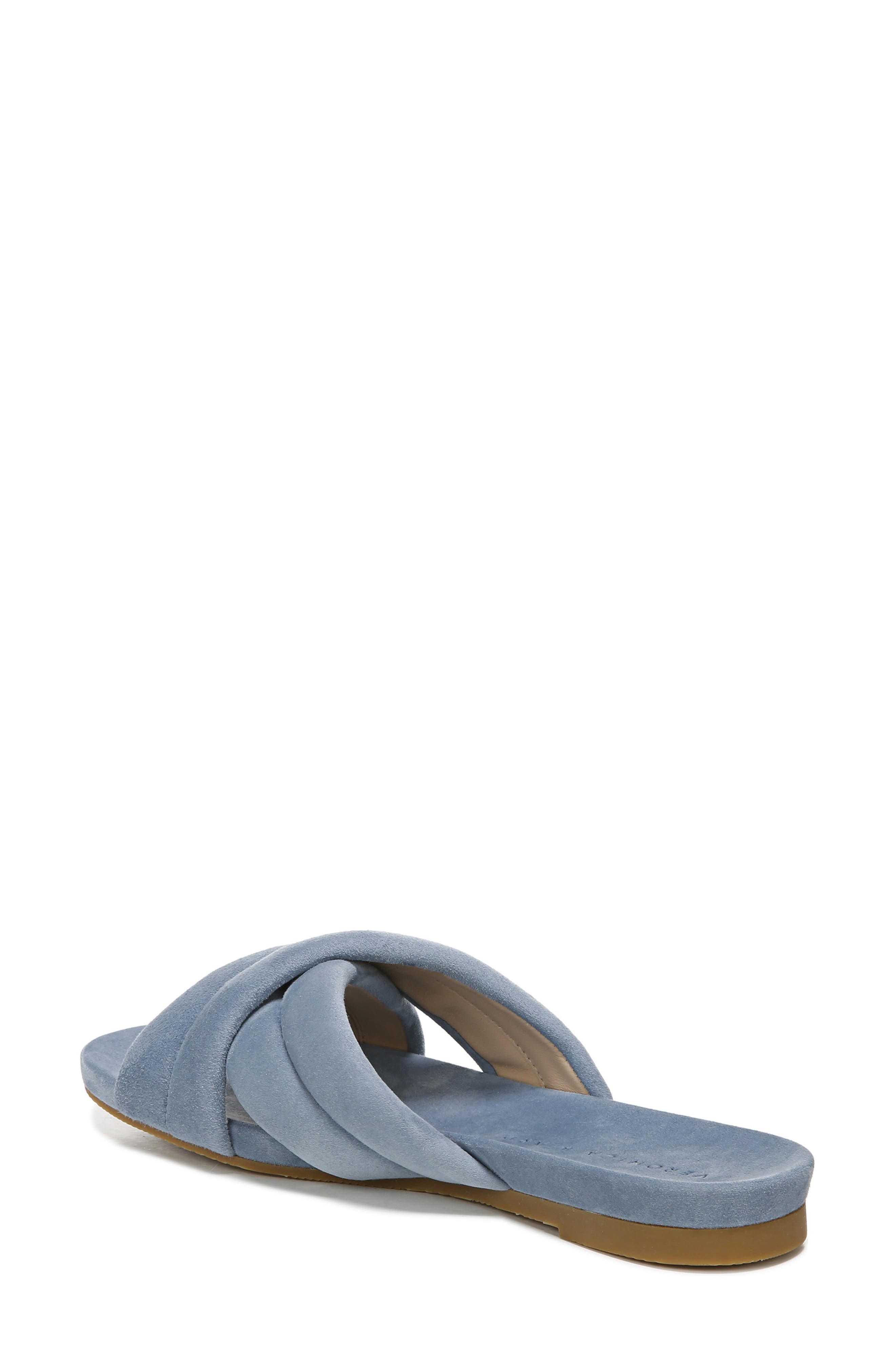 Elise Slide Sandal, Alternate, color, JEANS