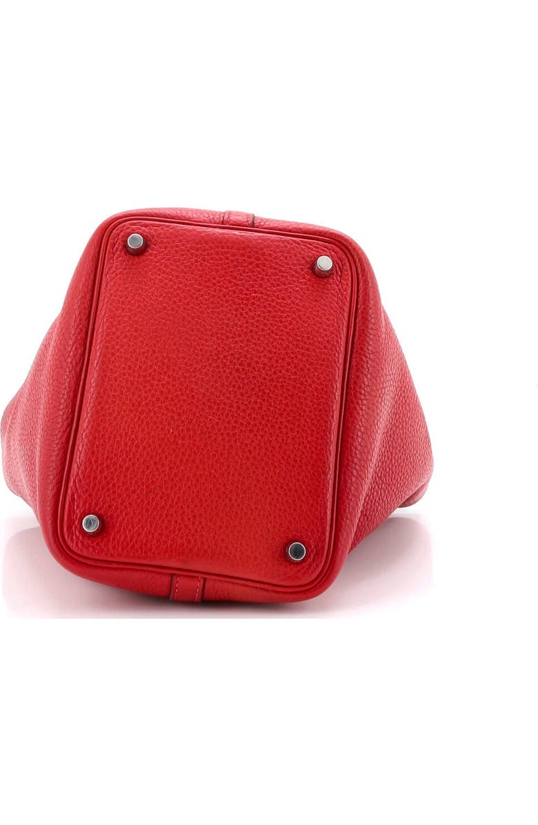 Pre-Owned Hermes Picotin Lock Bag Clemence PM, Alternate, color, Rouge Vif