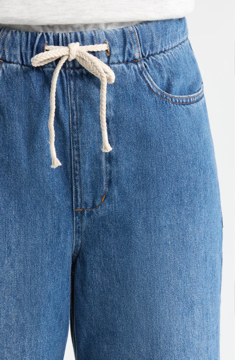 Marine Layer Ella Wide Leg Denim Pants, Alternate, color,