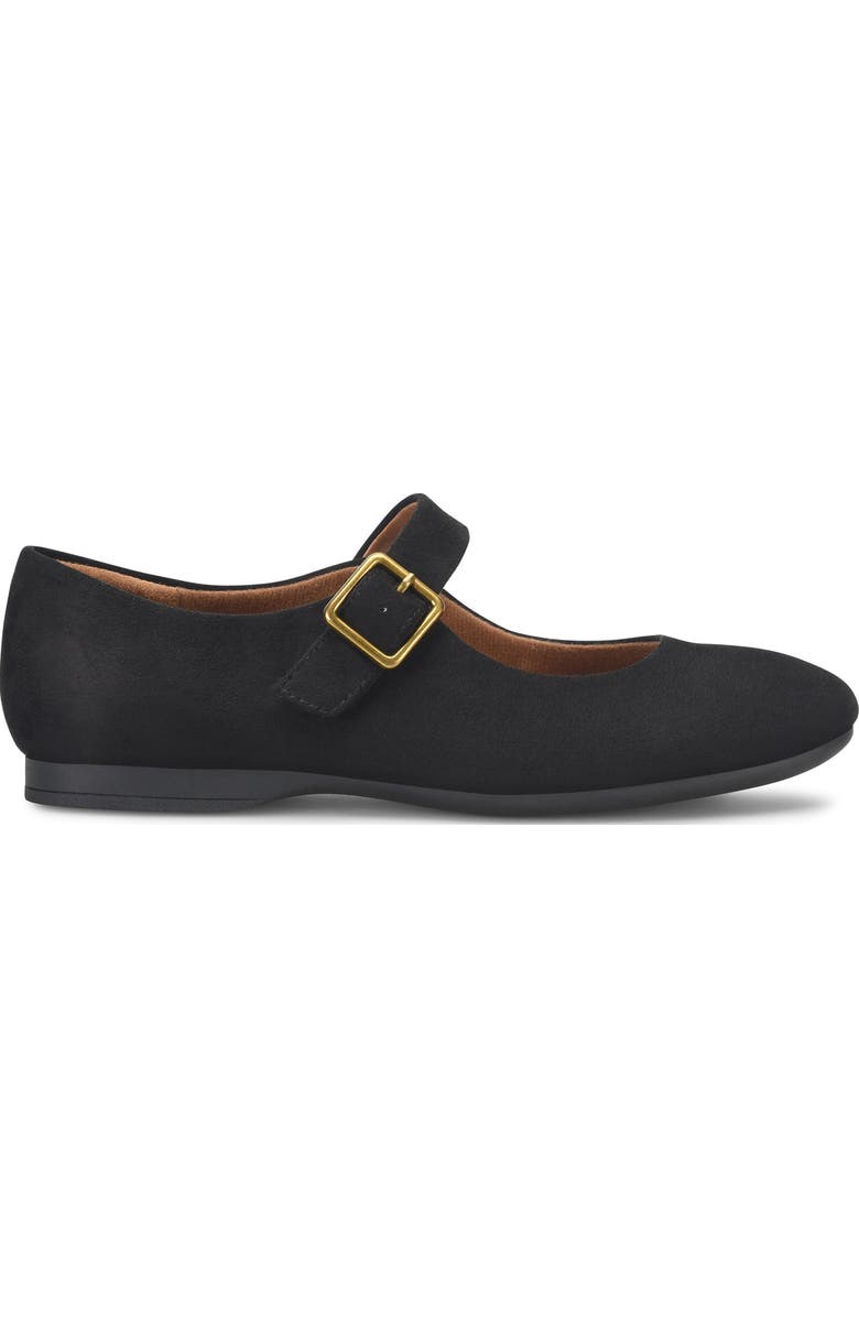EUROSOFT Kendal Mary Jane Flat, Alternate, color, Black Suede