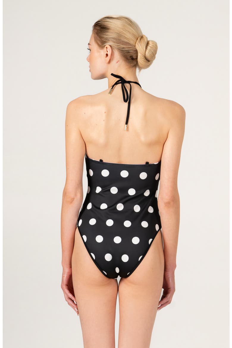 Paris Blush Reversible One Piece Swimsuit, Alternate, color, Pink