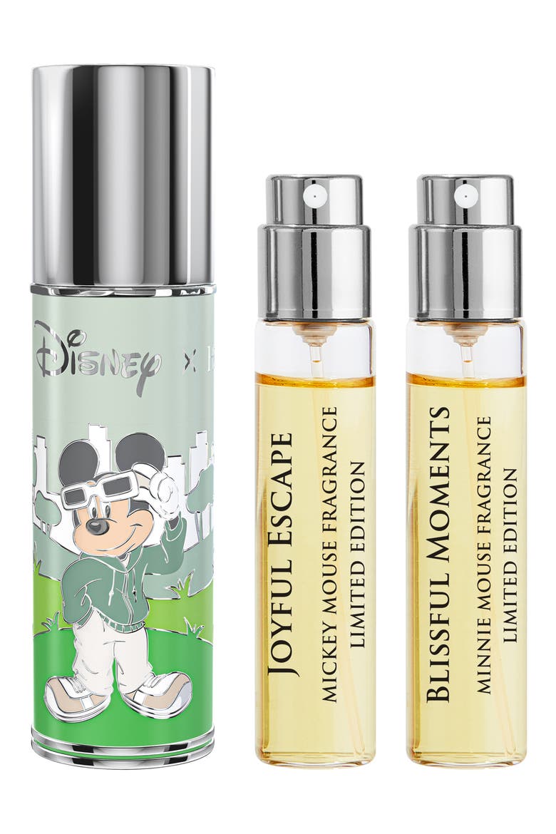 Mickey & Friends Travel Spray Refills & Case Set, Main, color, NO COLOR