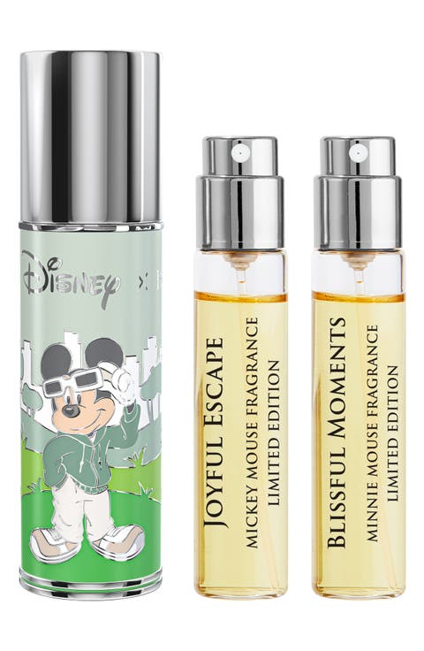 Mickey & Friends Travel Spray Refills & Case Set