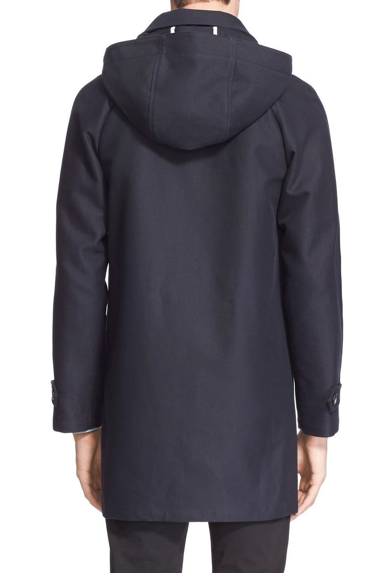 Hooded Cotton Parka, Alternate, color, NAVY