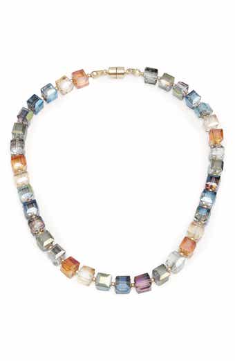 SAACHI Faceted Bead Necklace