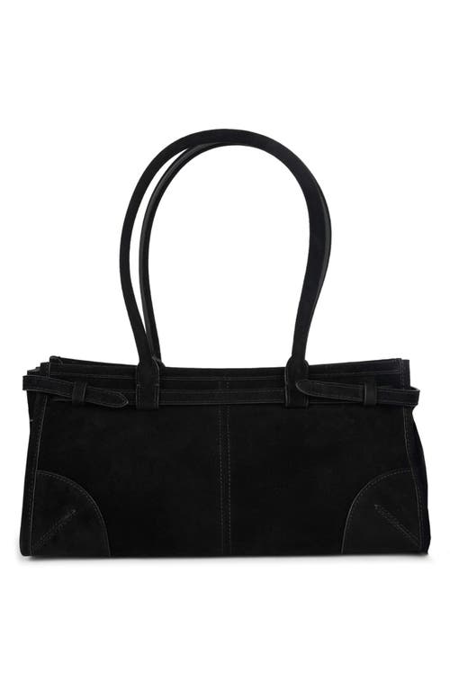 Jeffrey Campbell Pesky Leather Shoulder Bag In Black