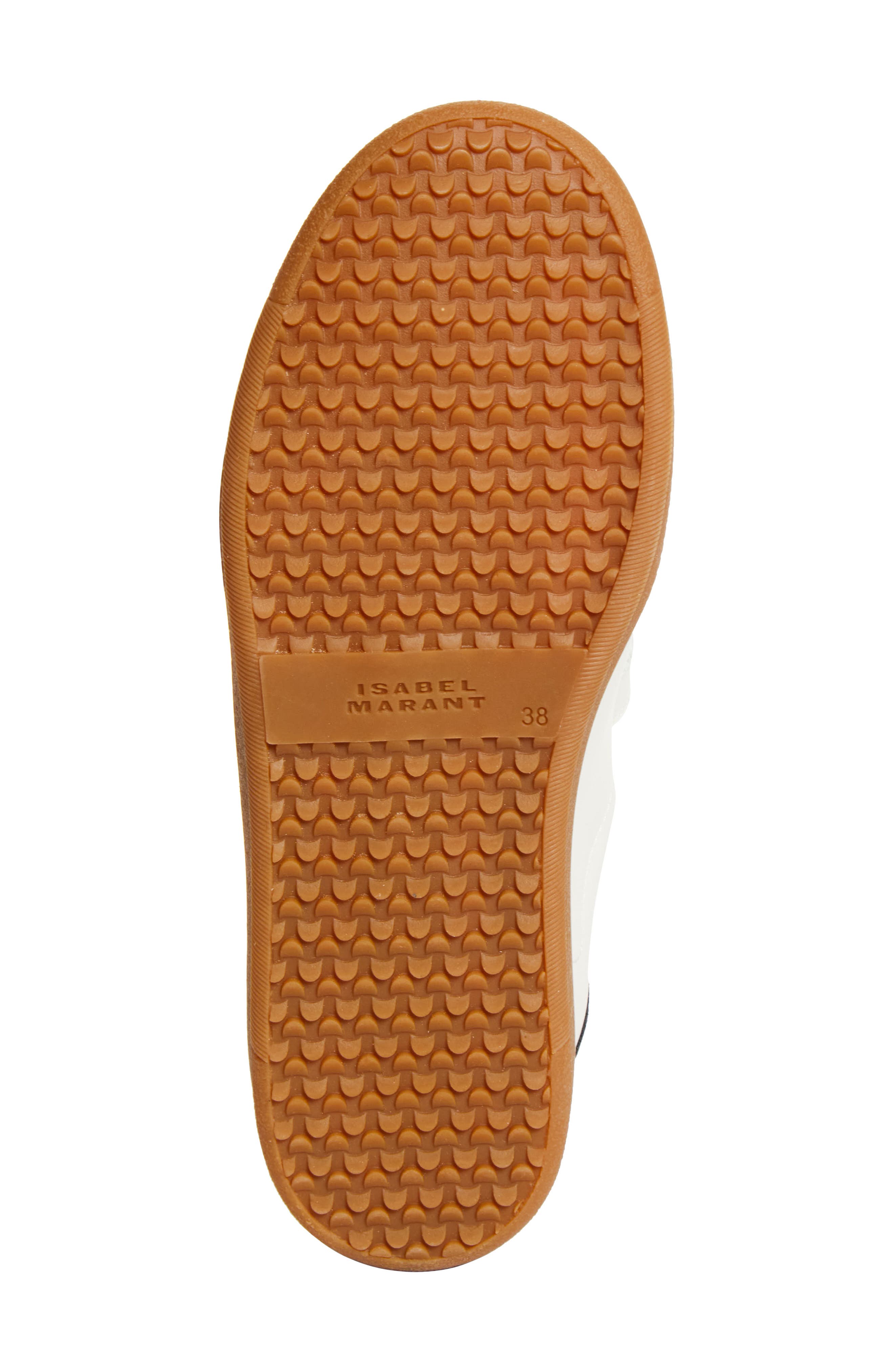 Beth Leather Sneaker, Alternate, color, CHALK/COGNAC