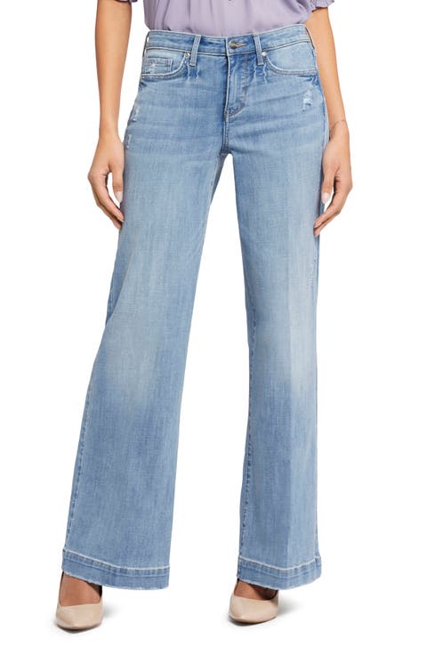 Teresa Wide Leg Jeans (Regular & Petite)