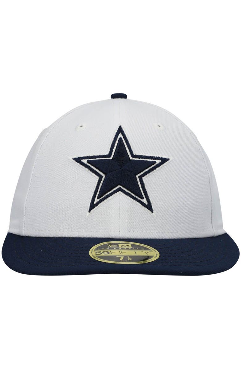 New Era Men's New Era White/Navy Dallas Cowboys 59FIFTY Fitted Hat, Alternate, color,
