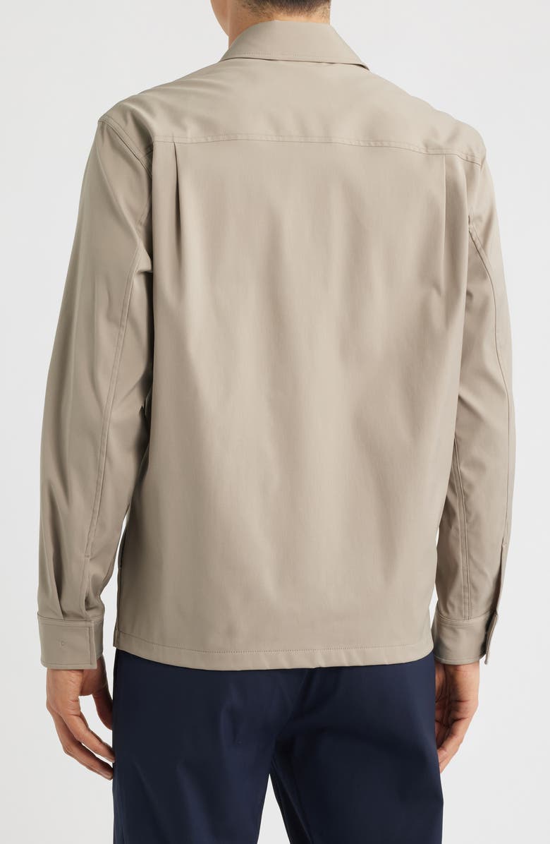 Theory Clyfford Neoteric Shirt Jacket, Alternate, color, Tapir