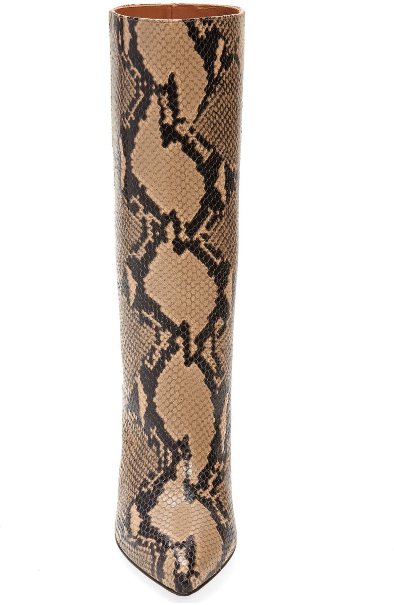 Paris Texas Python Embossed Boot, Alternate, color,