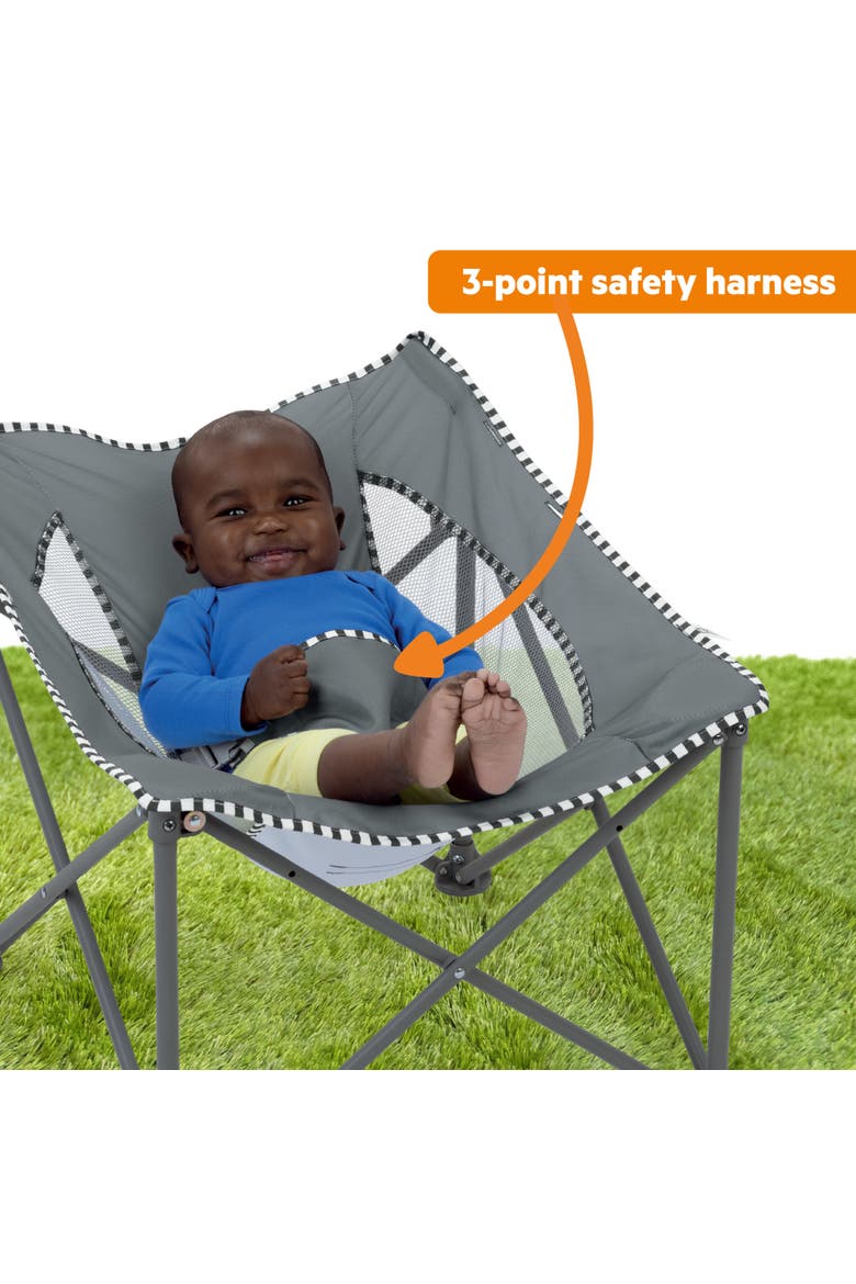 Pop 'N Chill Travel Seat, Alternate, color, GREY