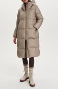 Varley Katya Long 800 Fill Power Down Puffer Jacket