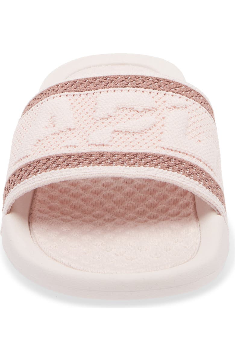 APL Big Logo TechLoom Knit Sport Slide, Alternate, color, Chalk / Beachwood