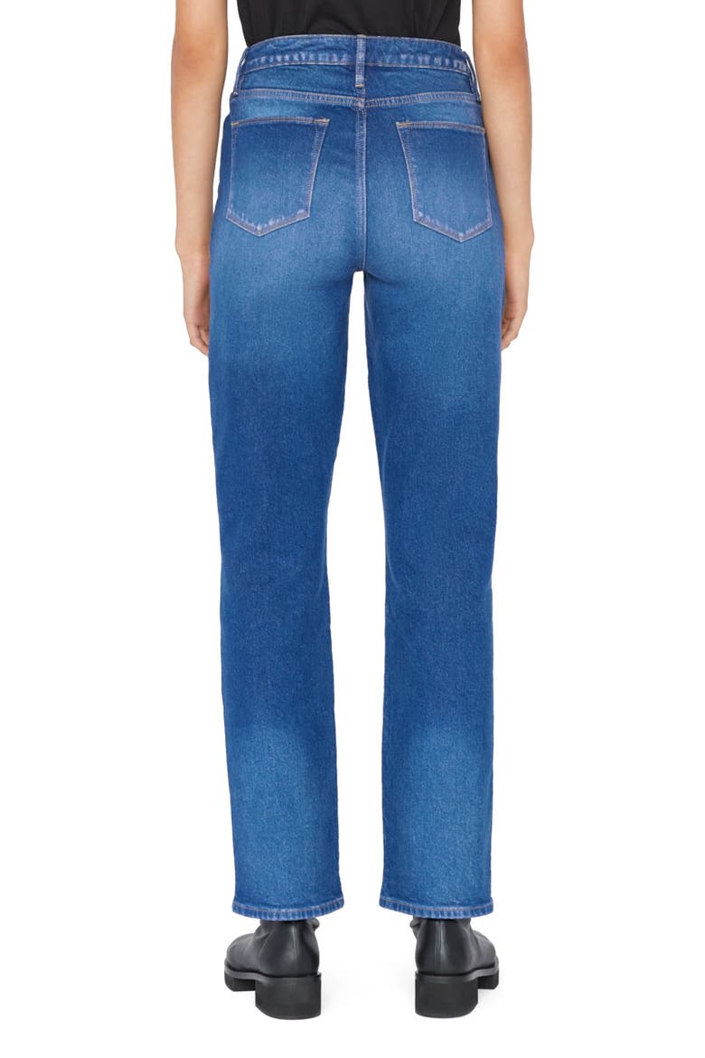 Le Super High Waist Straight Leg Jeans, Alternate, color, JERICHO