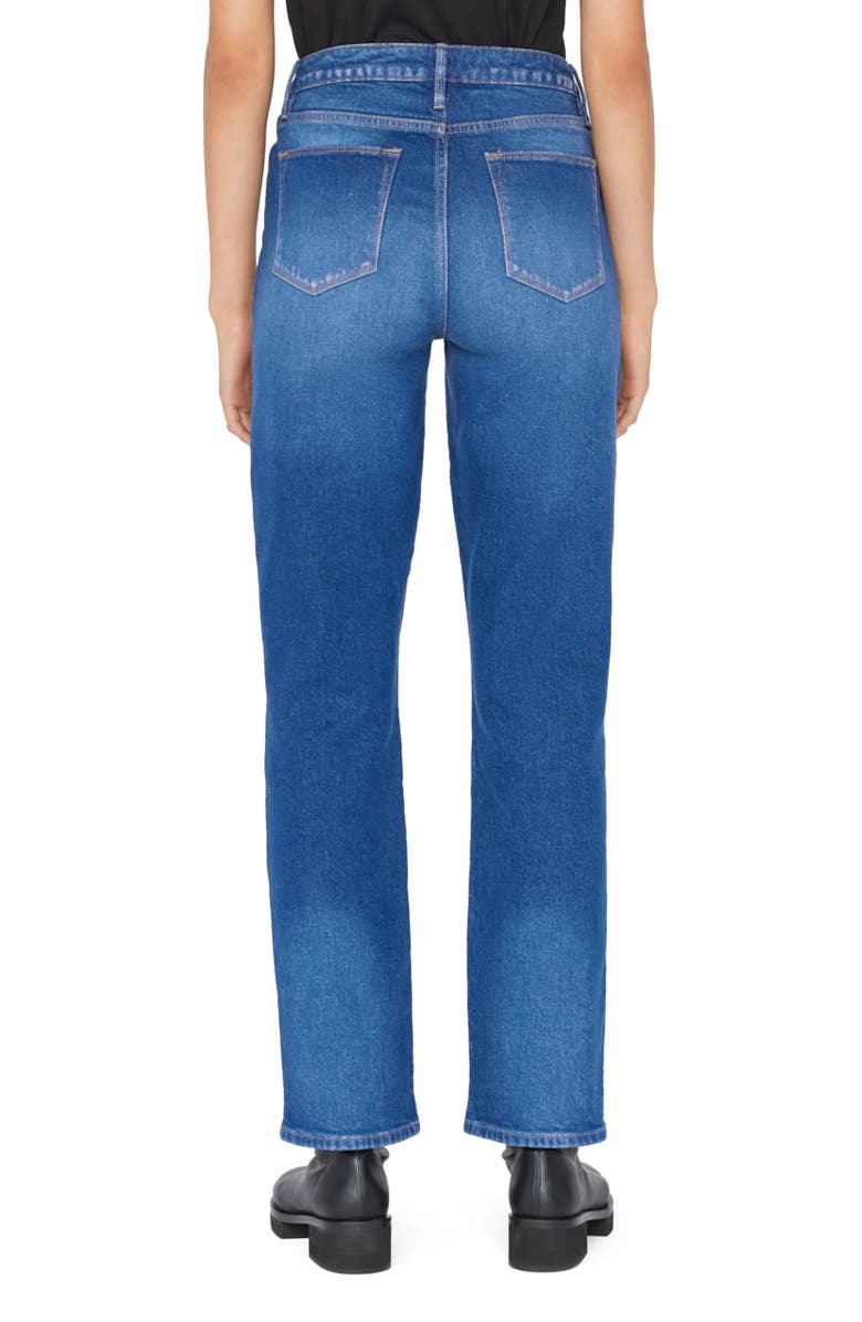 FRAME Le Super High Waist Straight Leg Jeans, Alternate, color,