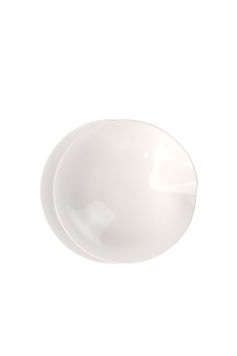 Pasta Passion Medium Pasta Plate Pair, Main, color, white