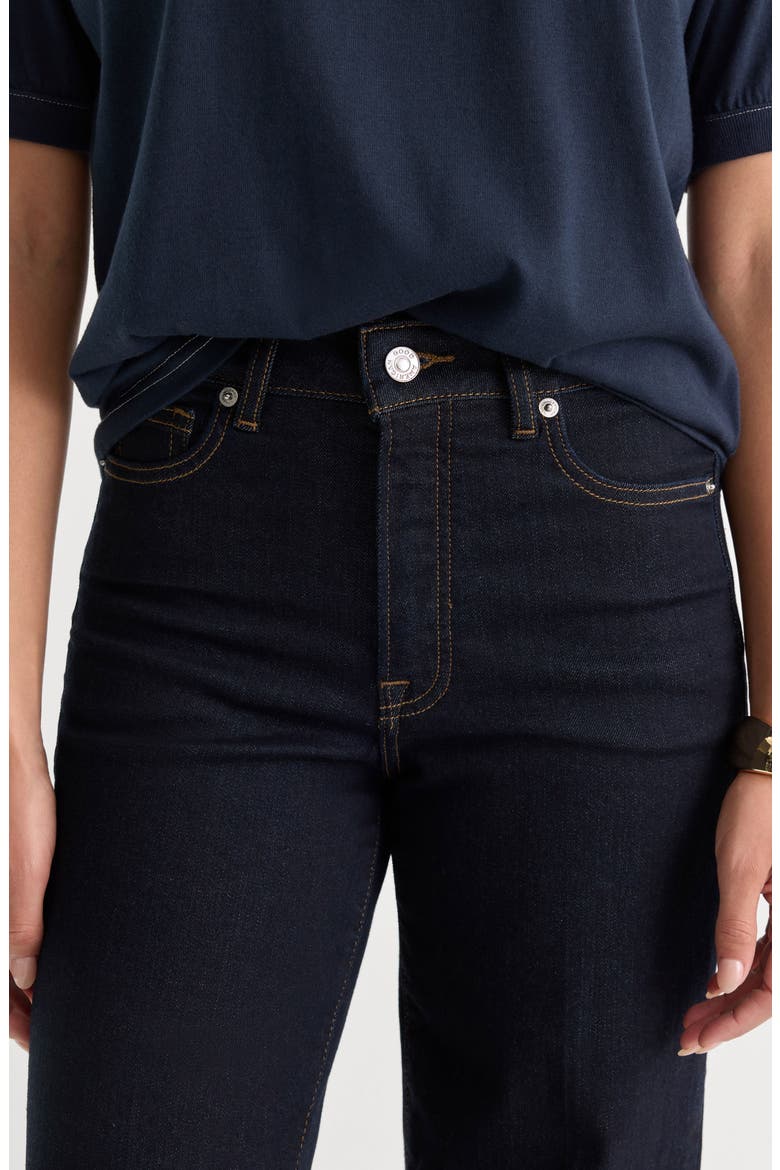 Good Waist High Waist Palazzo Wide Leg Jeans, Alternate, color, RINSE