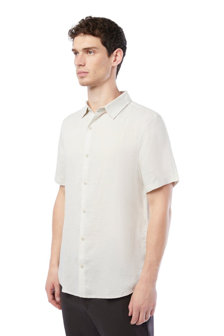 Jack Air Linen Shirt, Alternate, color, STONE
