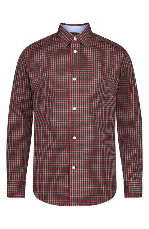 Kids' Tavern Check Stretch Dress Shirt (Big Kid)