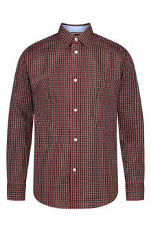 Tommy Hilfiger Kids' Tavern Check Stretch Dress Shirt