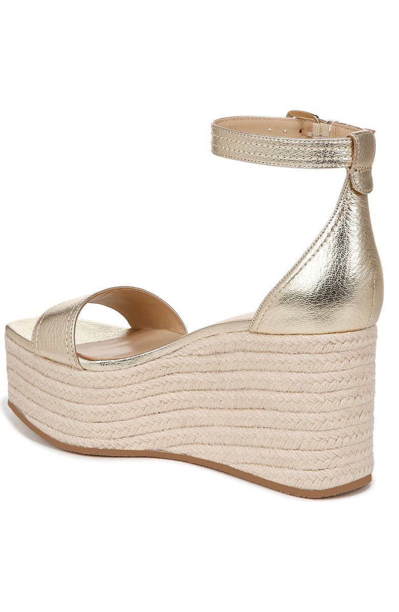 Veronica Beard Gianna Platform Wedge Sandal, Alternate, color,