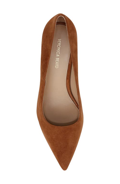 Veronica Beard Rita Suede Classic Pumps In Hazelwood