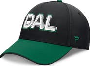 FANATICS Men's Fanatics Black/Kelly Green Dallas Stars Authentic Pro Rink Team Code Flex Hat