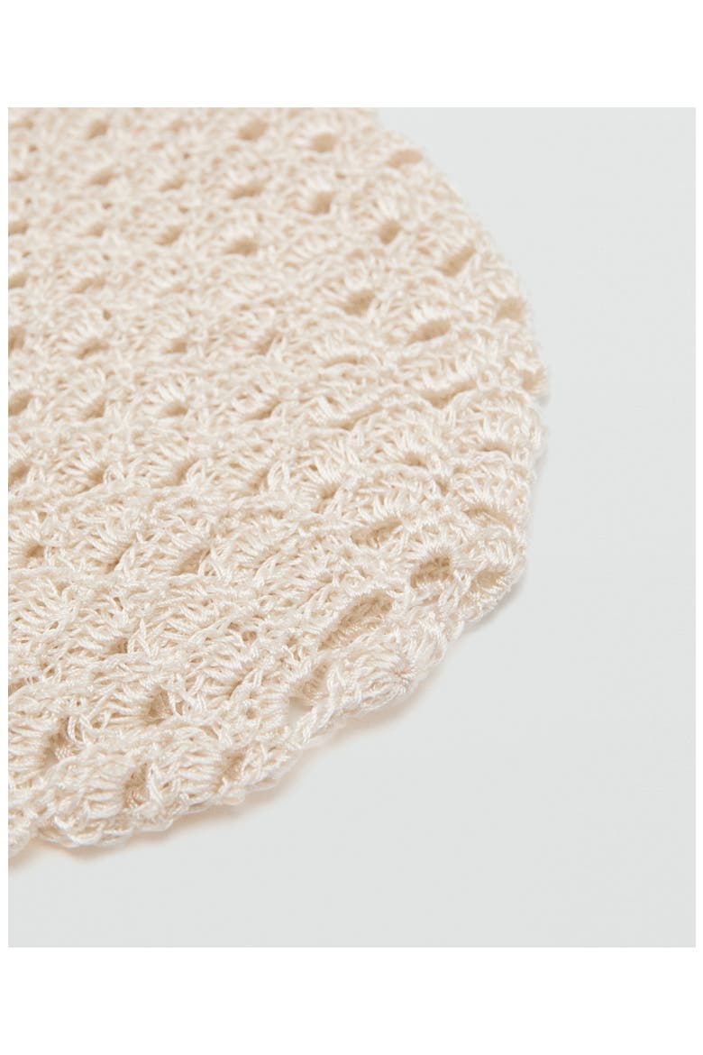 Crochet Hat, Alternate, color, ECRU