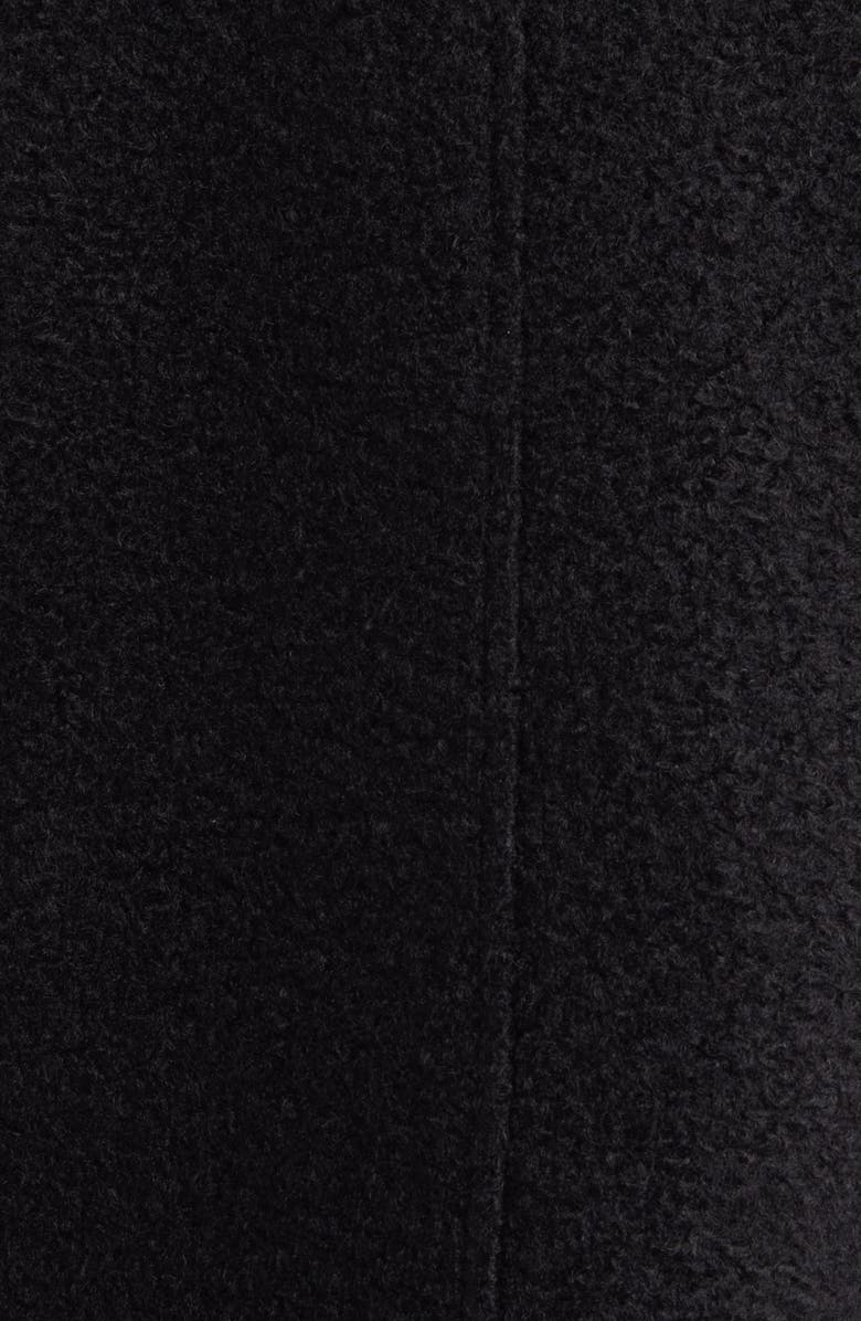 Sam Edelman Stand Collar Pressed Bouclé Jacket, Alternate, color,