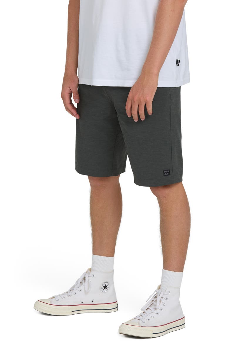 Billabong Crossfire Submersible Shorts, Alternate, color, Asphalt