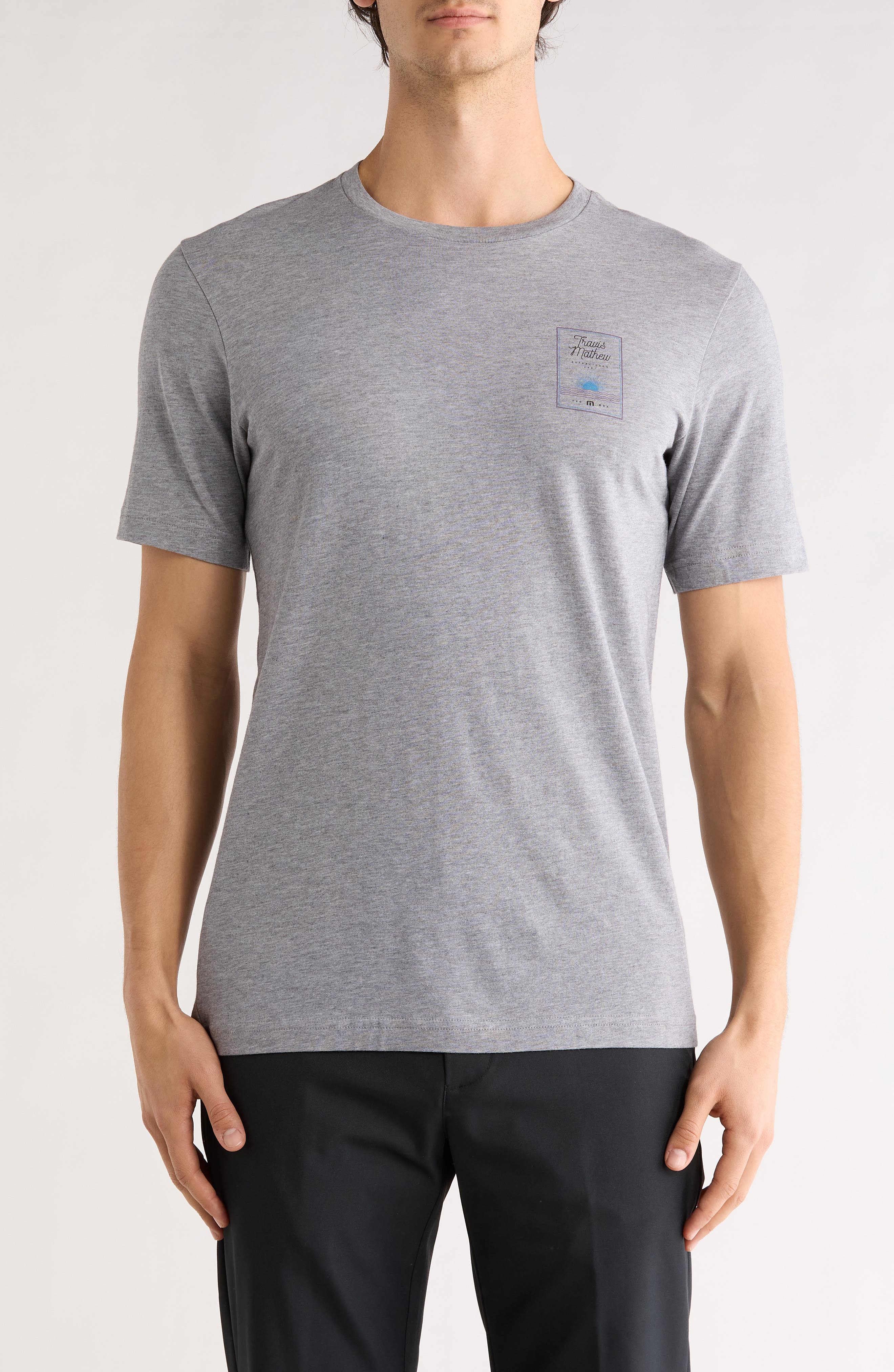 TravisMathew Men's Float Your Boat Cotton Crewneck T-Shirt