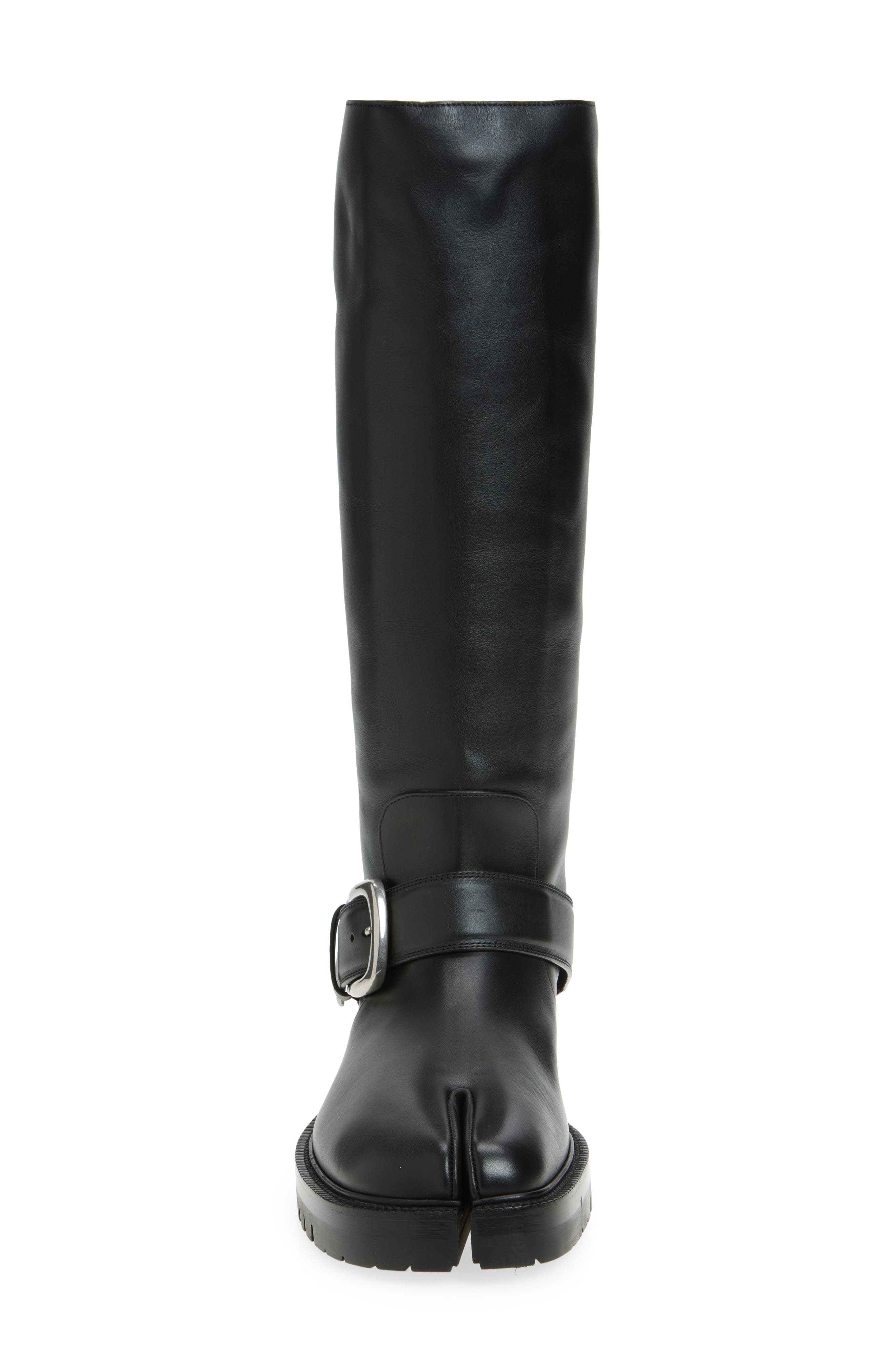 Maison Margiela Tabi County Knee High Boot, Alternate, color, Black
