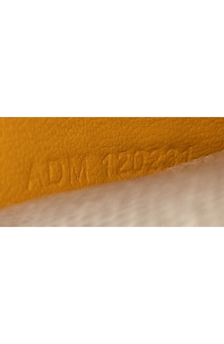 Pre-Owned Goyard Plumet Clutch Wallet Coated Canvas, Alternate, color, White