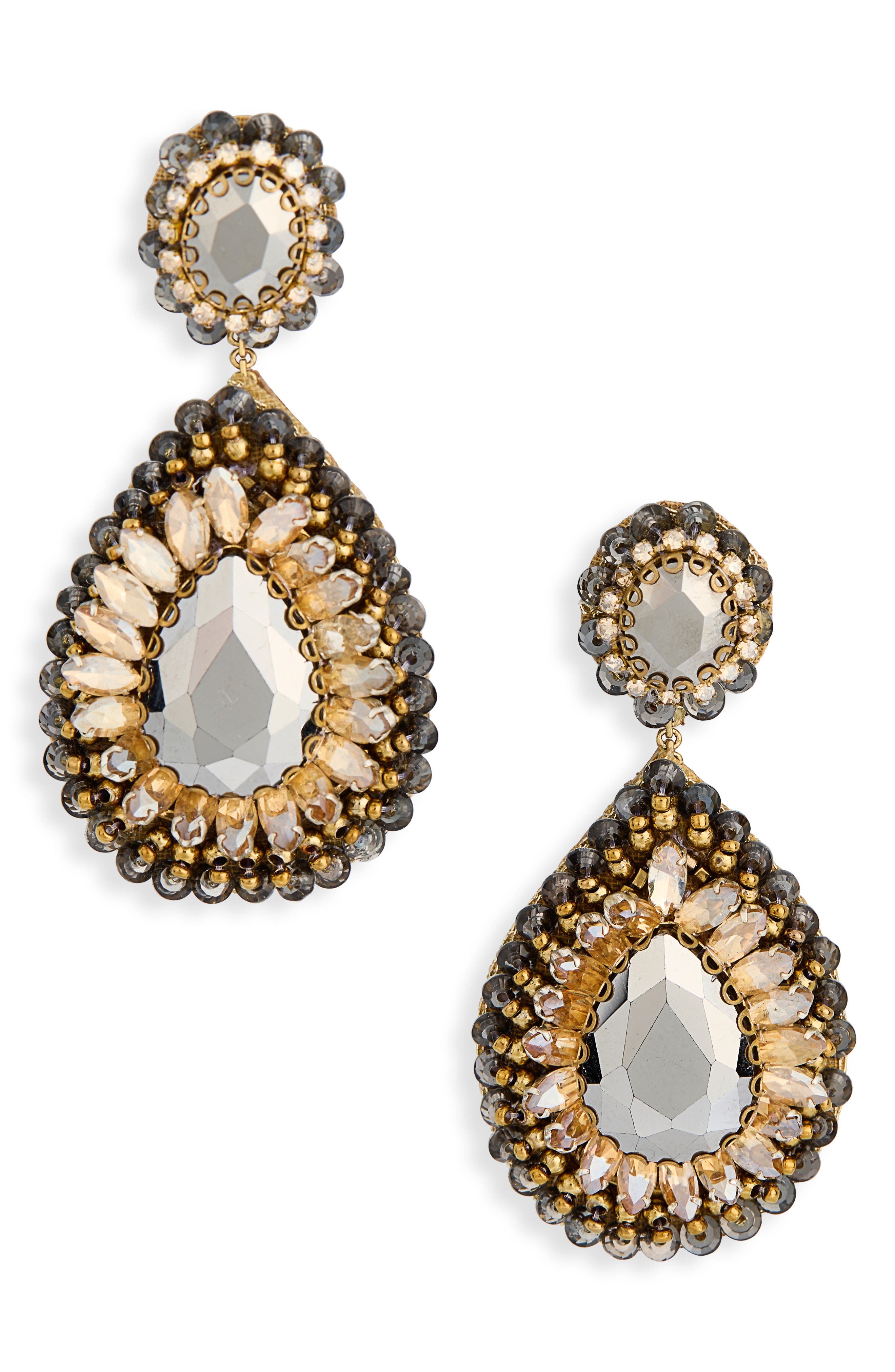 Deepa Gurnani Sisina Drop Earrings