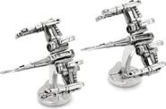 Cufflinks, Inc. Star Wars™ - 3D X-Wing Cuff Links