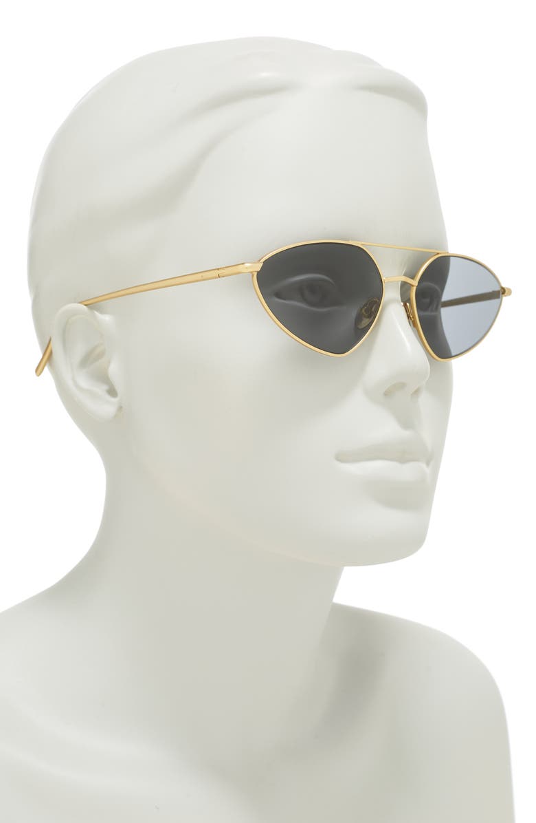 SPORTMAX 56mm Aviator Sunglasses, Alternate, color,