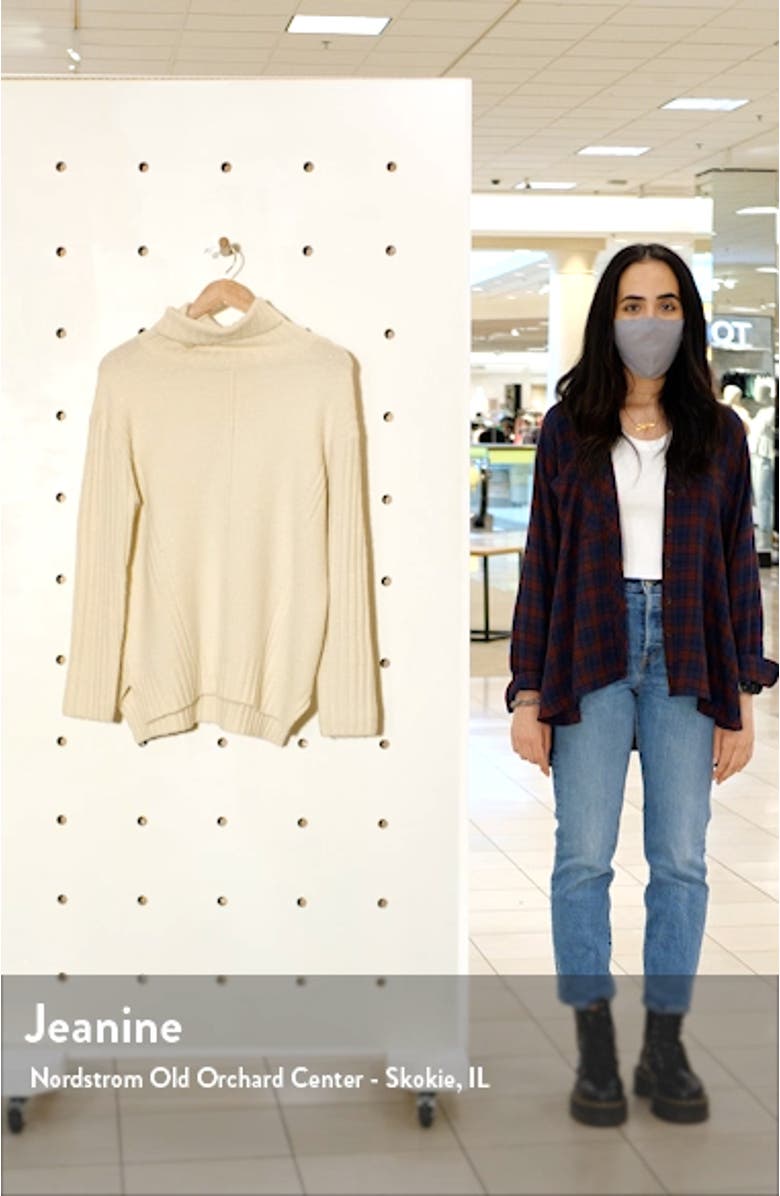 Ribbed Turtleneck Sweater, sales video thumbnail