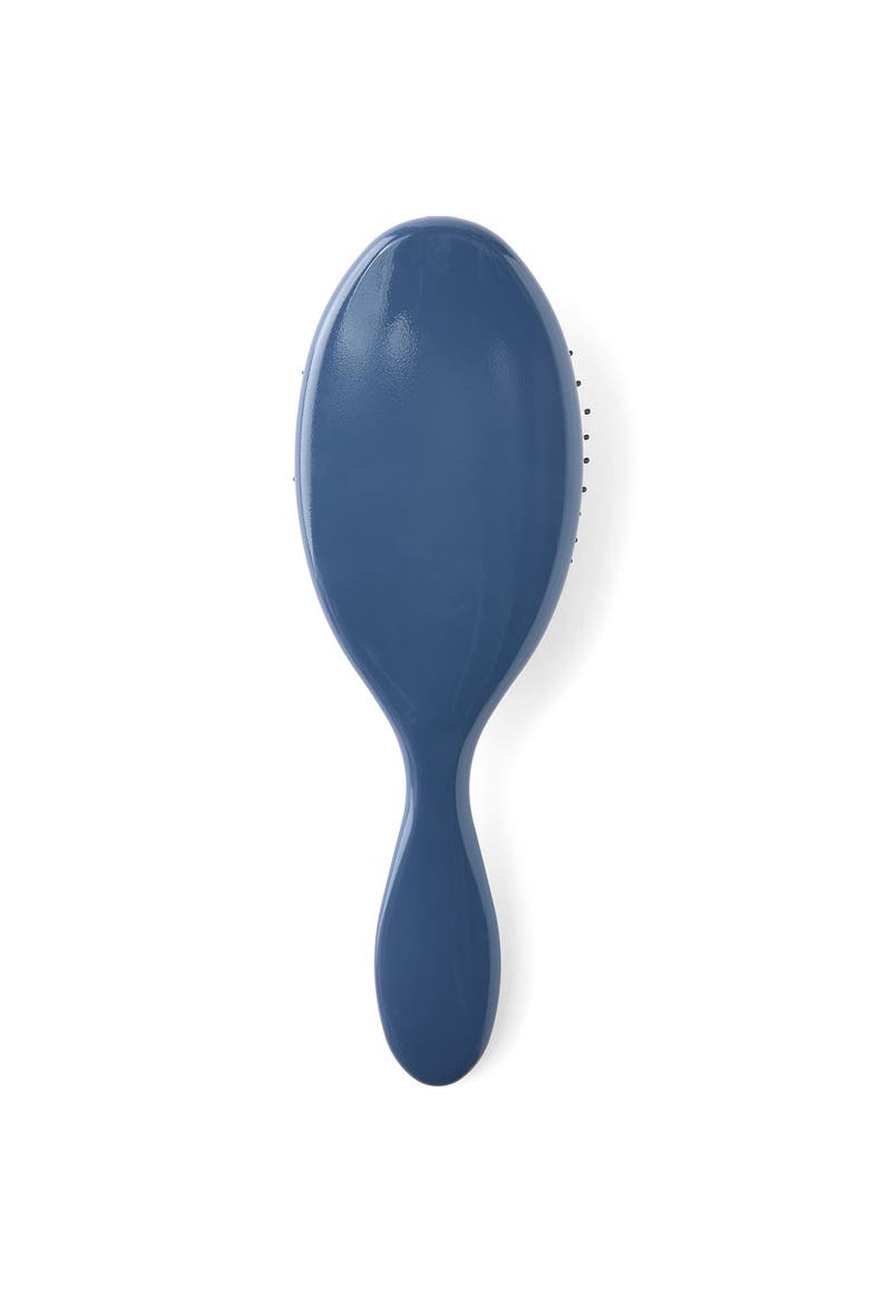 Women's Glossy Hairbrush, Alternate, color, Vintage Indigo