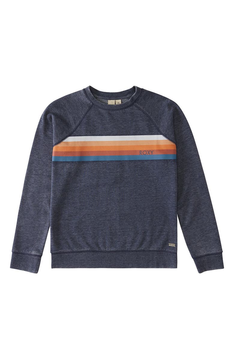 Roxy Wishing Away Stripe Tee, Alternate, color, 