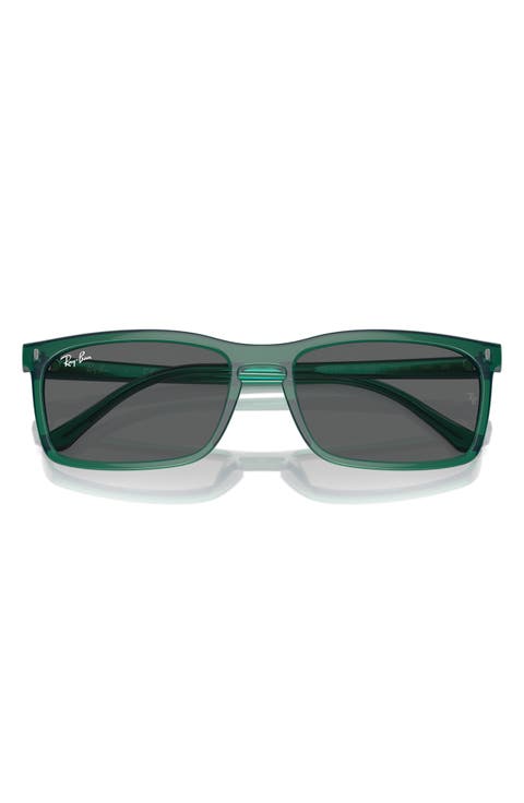 56mm Rectangular Sunglasses