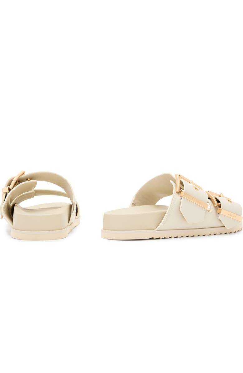 AllSaints Sian Slide Sandal, Alternate, color, Chalk