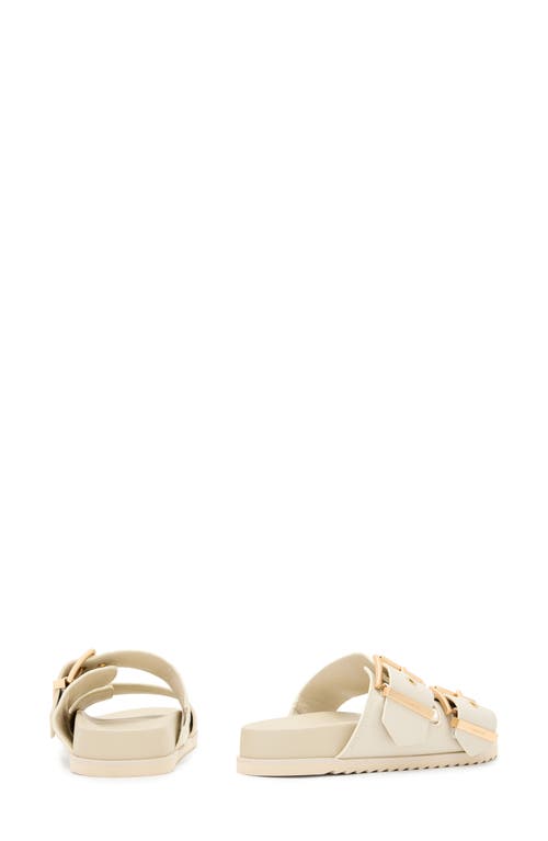 Shop Allsaints Sian Slide Sandal In Chalk
