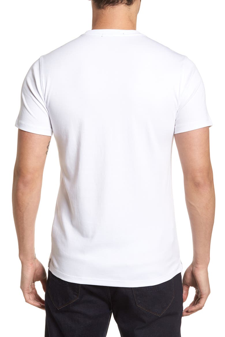 Georgia Pima Cotton T-Shirt, Alternate, color, WHITE