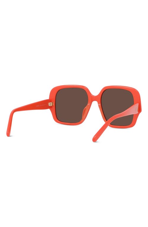 Loewe Thin 54mm Square Sunglasses