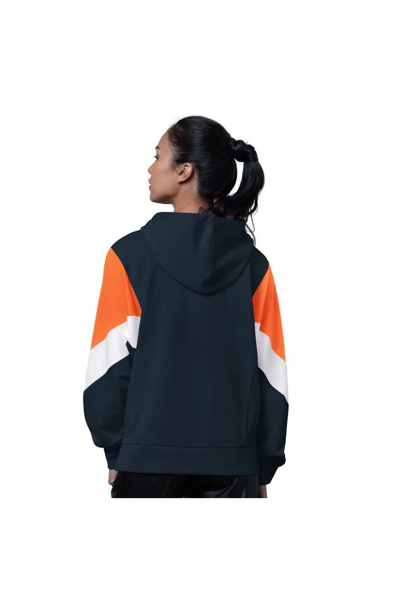 STARTER Women
s Starter Navy Chicago Bears Scrimmage Hoodie, Alternate, color, Navy