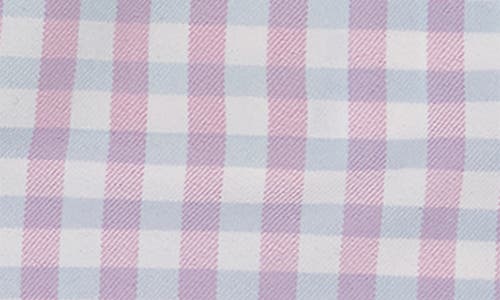 David Donahue Plaid Print Performance Sport Shirt