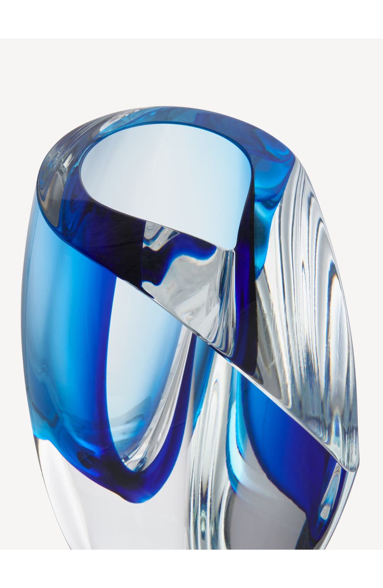 Kosta Boda Mirage Large Vase, Alternate, color, Blue