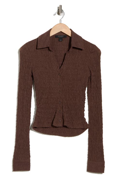 Connie Slim Fit Button-Up Shirt