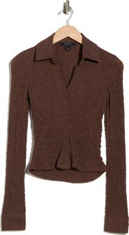 AllSaints Connie Slim Fit Button-Up Shirt